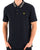 Lyle & Scott Logo Ribbed Polo Shirt Navy