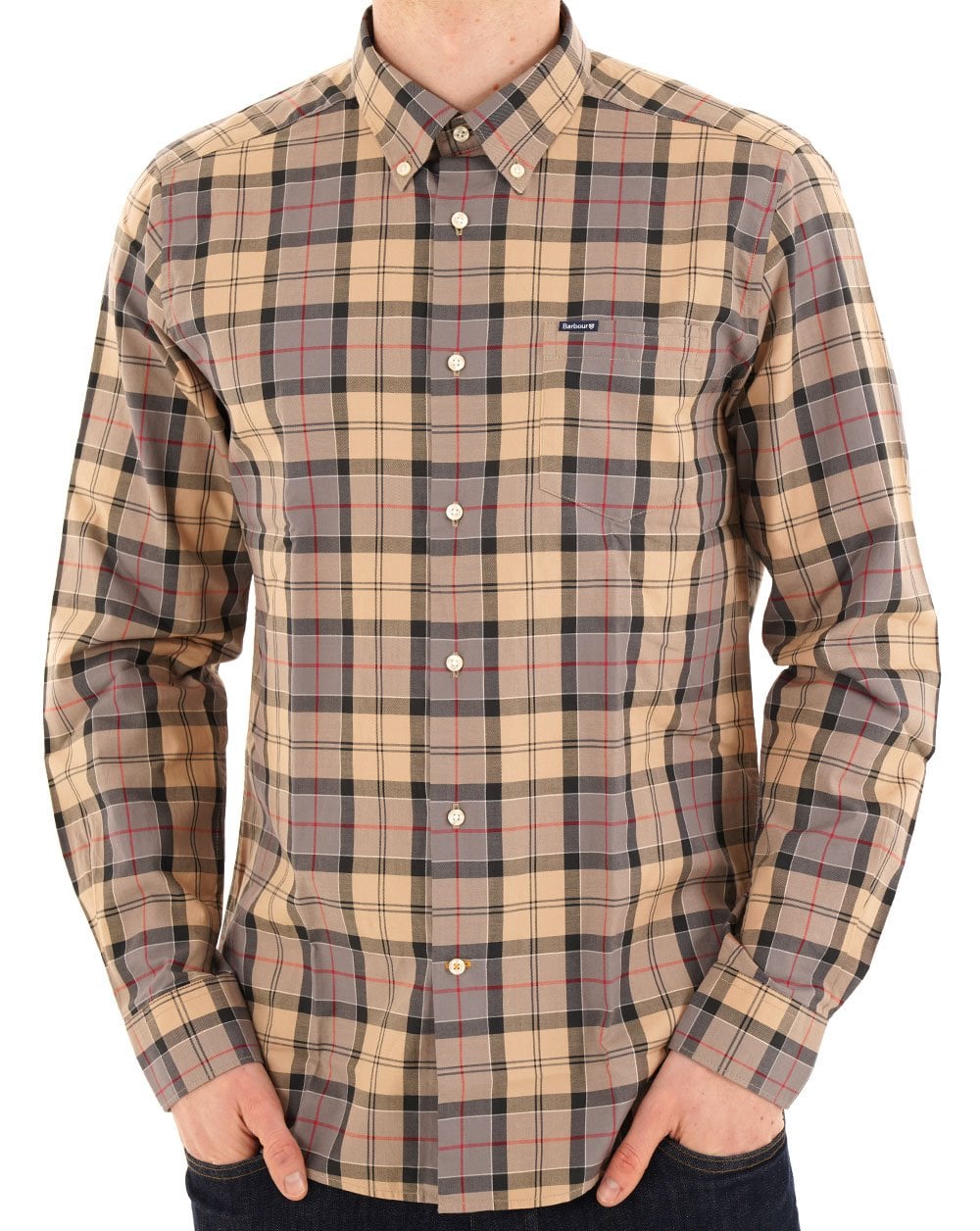 Barbour Wetherham Tailored Shirt Dress Tartan