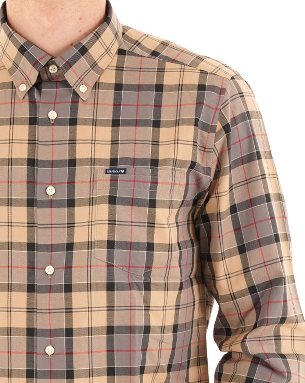Barbour Wetherham Tailored Shirt Dress Tartan