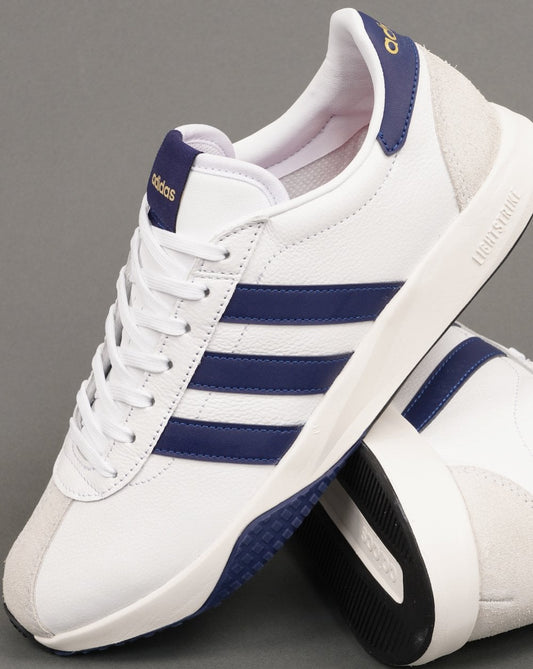 Adidas Run 76/26 Trainers White/Dark Blue