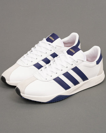 Adidas Run 76/26 Trainers White/Dark Blue