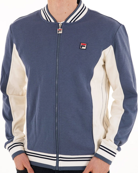 Fila Vintage Mk1 Settanta Track Top Indigo - Gardenia