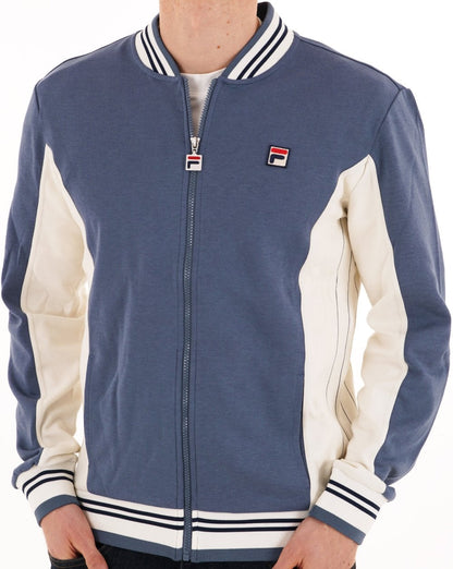 Fila Vintage Mk1 Settanta Track Top Indigo - Gardenia