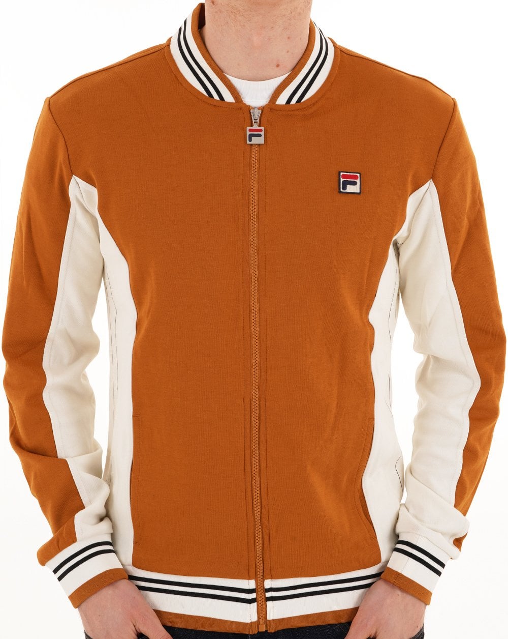 Fila Vintage MK1 Settanta Track Top Spice - Gardenia