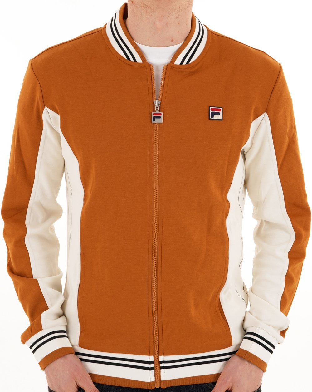 Fila Vintage MK1 Settanta Track Top Spice - Gardenia