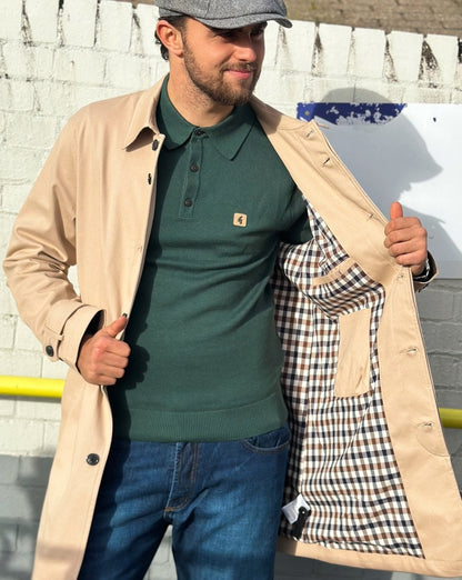 Gabicci Vintage Mac Stone Check Collar
