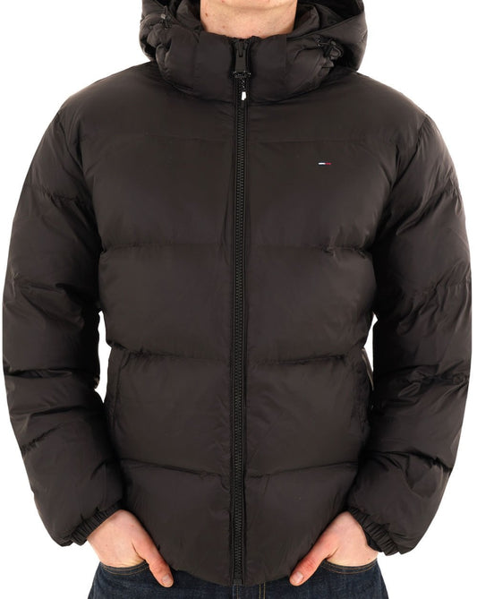 Tommy Jeans Water Repellent Down Jacket Black