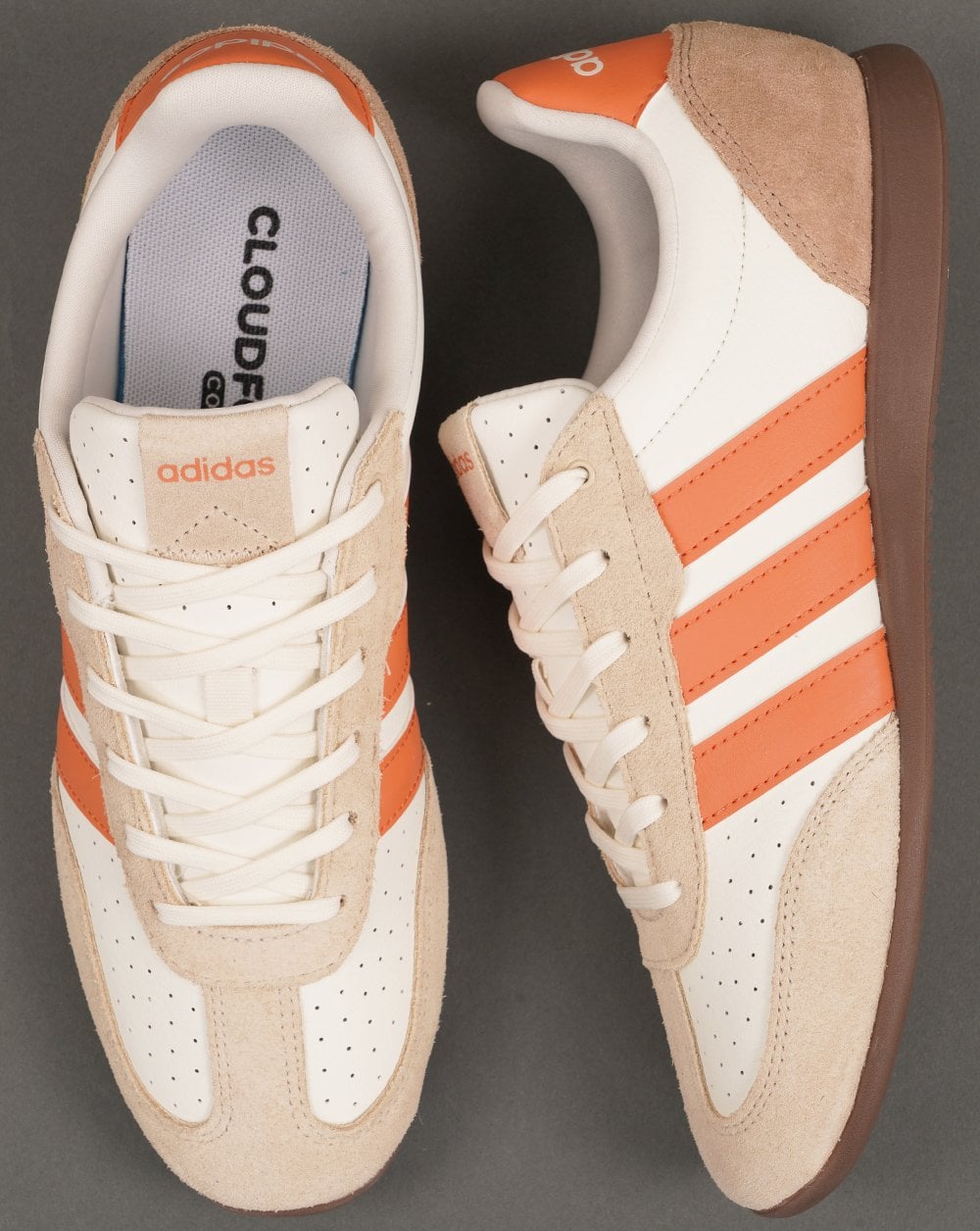 Adidas Barreda Lo Trainers Off White / Orange