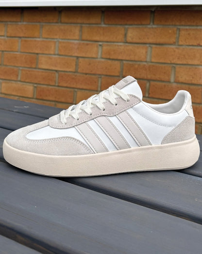 Adidas Barreda Lux Trainers Chalk White leather