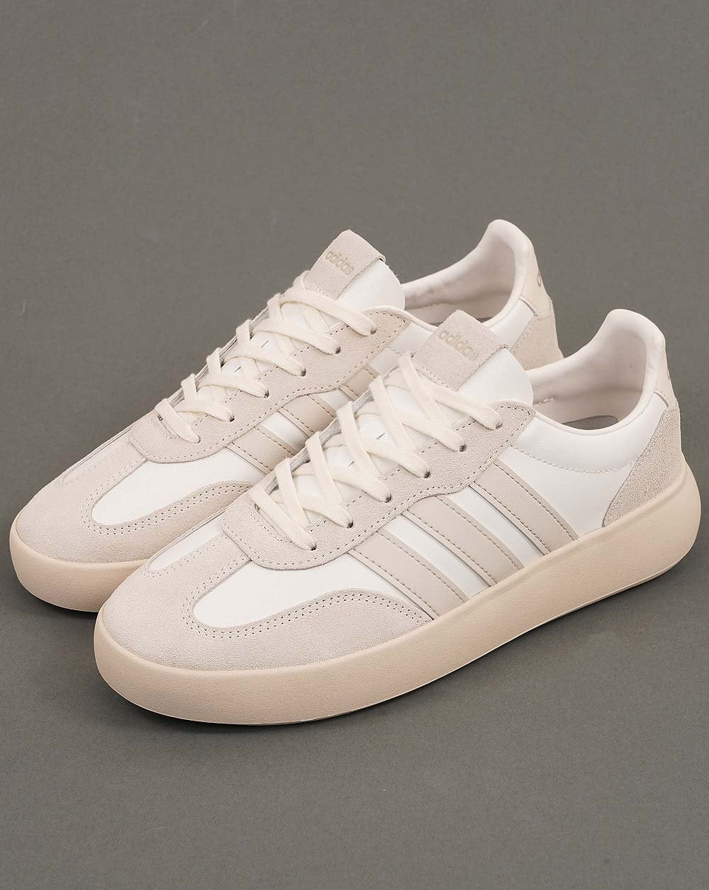 Adidas Barreda Lux Trainers Chalk White leather