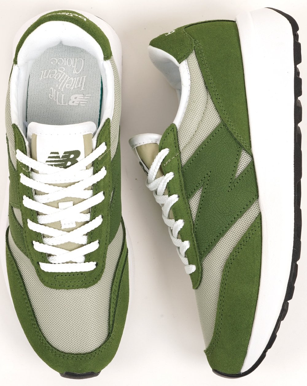 New Balance 370 Trainers Alpine Green