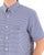 Gant Poplin Gingham SS Shirt College Blue