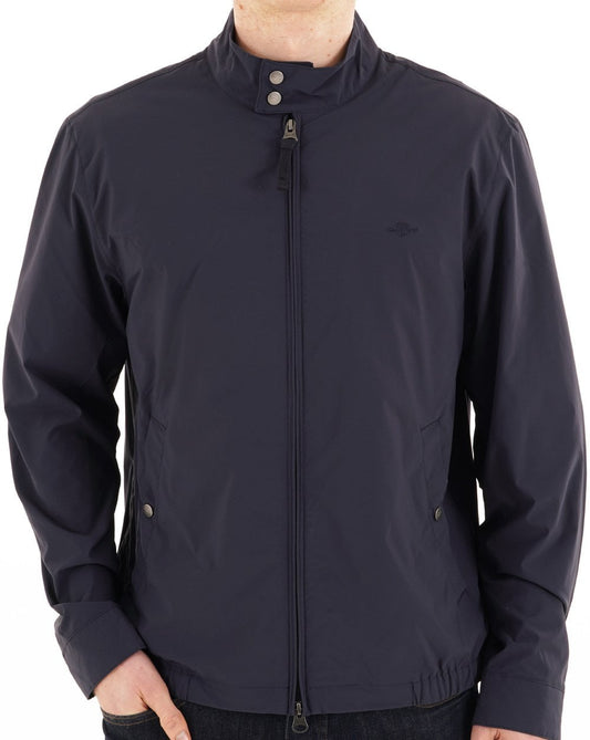 Gant Lightweight Harrington Jacket Navy Blue