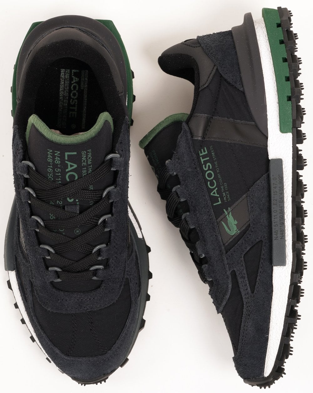 Lacoste Elite Active Trainers Black/White