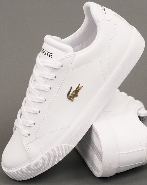 Lacoste Lerond Set Trainers White/Gold