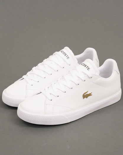 Lacoste Lerond Set Trainers White/Gold