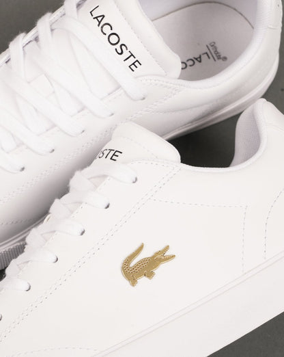 Lacoste Lerond Set Trainers White/Gold