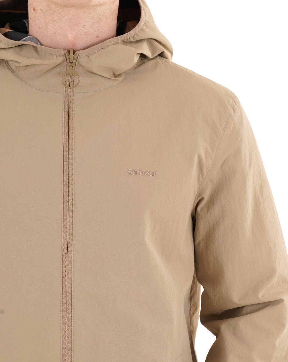 Barbour Reversible Kemble Showerproof Jacket Washed Stone