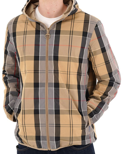 Barbour Reversible Kemble Showerproof Jacket Washed Stone