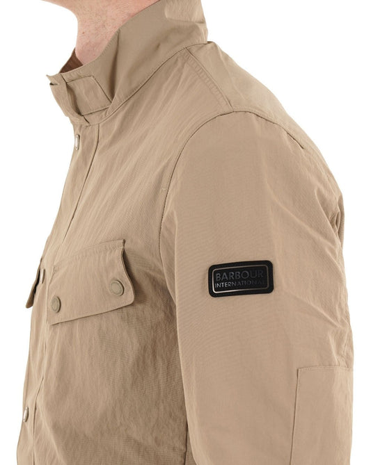 Barbour International Modern Showerproof Duke Jacket Coriander