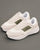 Lacoste Run Set Trainers Off White/Khaki