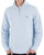 Gant Shield Half Zip Sweat Fresh Blue