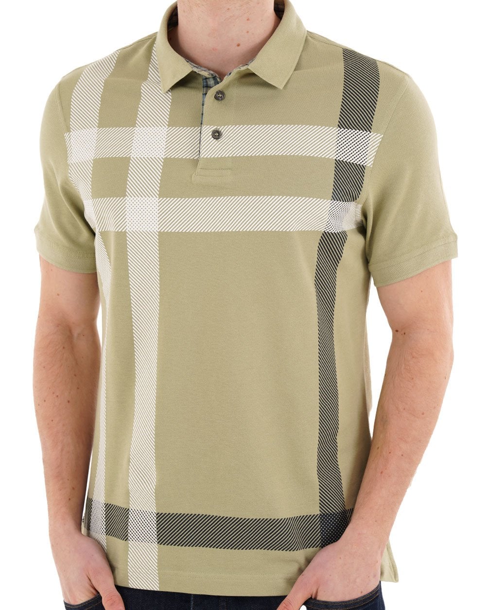 Barbour Blaine Polo Sea Green