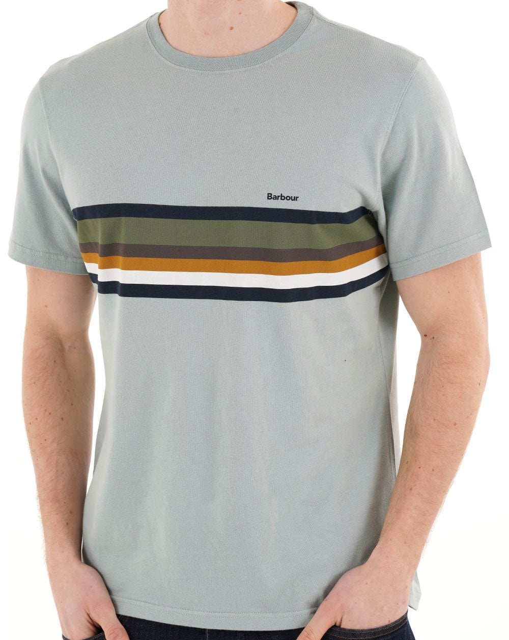 Barbour Newsham T Shirt Blue Slate