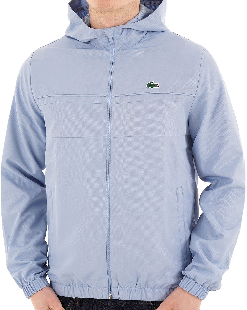 Lacoste Sport Hooded Jacket Sky Blue