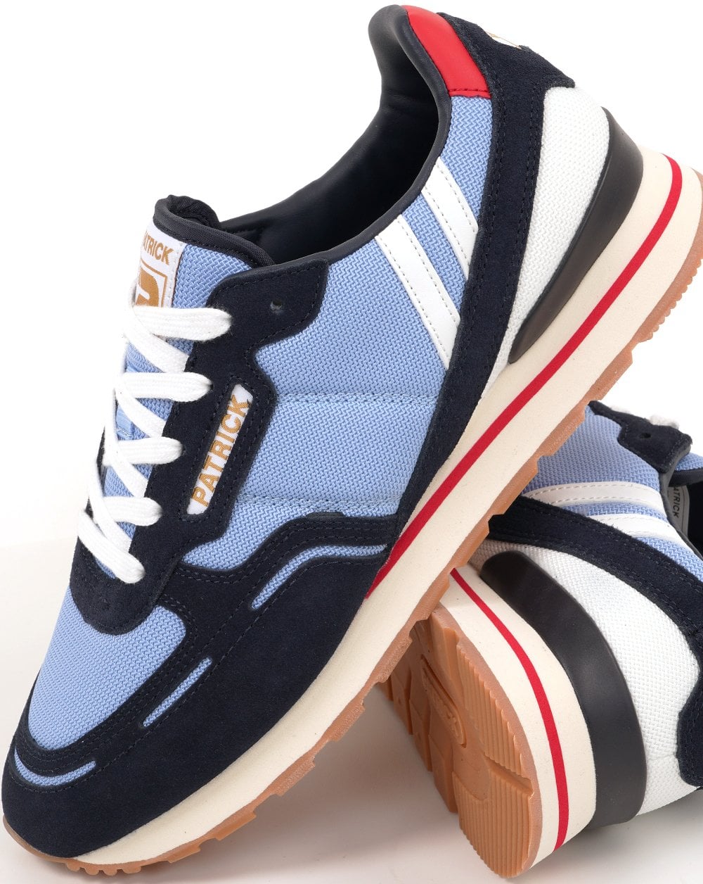 Patrick Brondby Trainers Navy Sky