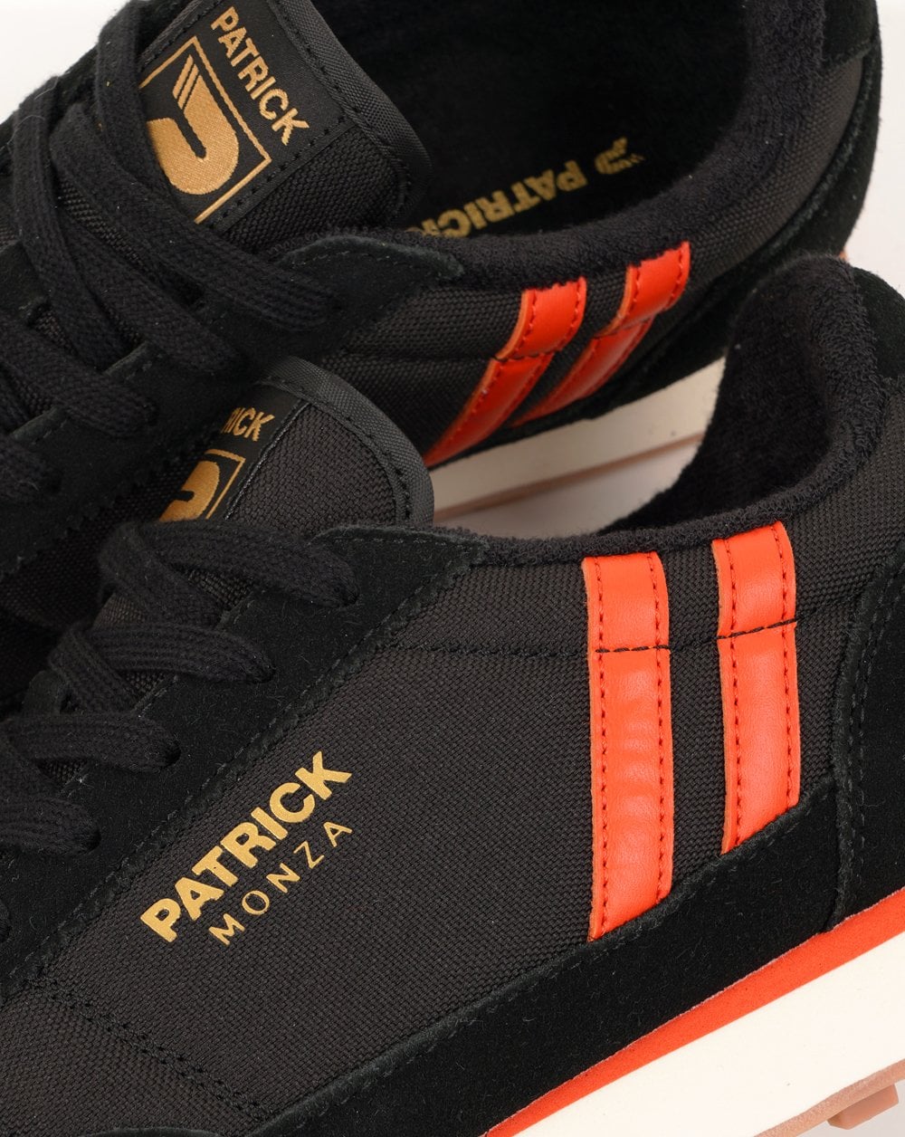Patrick Monza Trainers Black/Orange