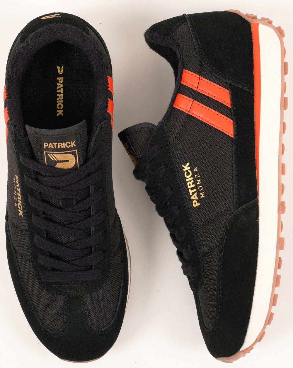 Patrick Monza Trainers Black/Orange