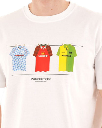 Weekend Offender Man Utd Kits T-shirt White
