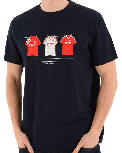 Weekend Offender Liverpool Kits T-shirt Navy