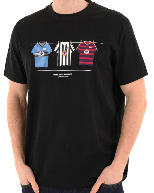 Weekend Offender Newcastle Kits T-shirt Black