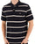 Gant Striped Polo Shirt Navy Blue