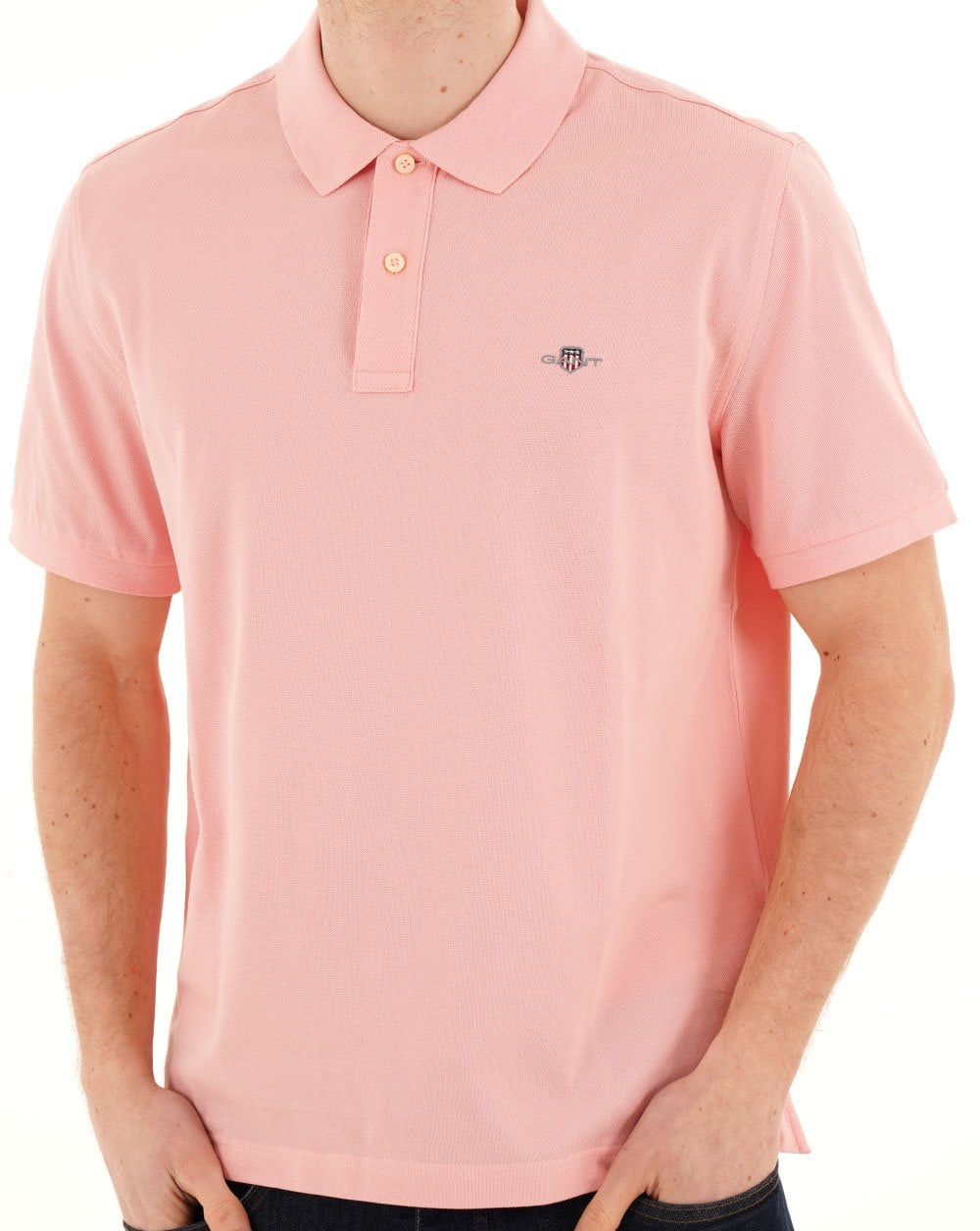Gant Shield Pique Polo Soft Pink