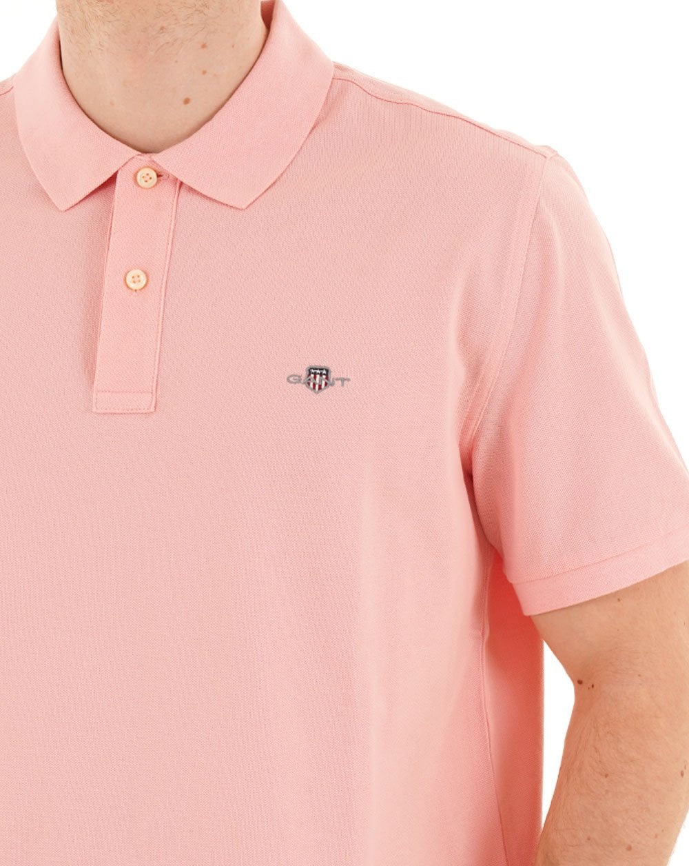 Gant Shield Pique Polo Soft Pink