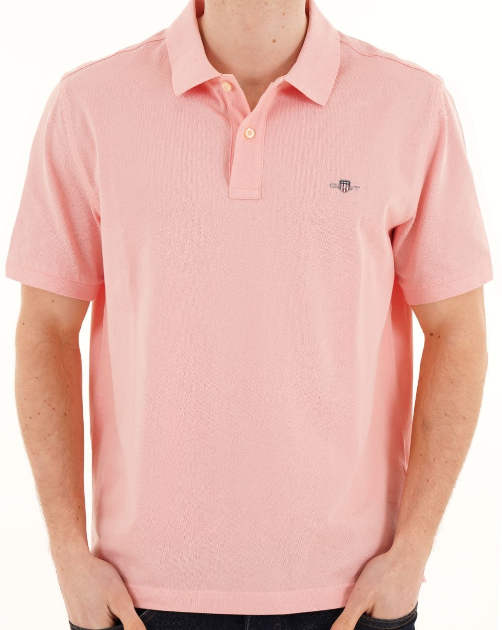 Gant Shield Pique Polo Soft Pink