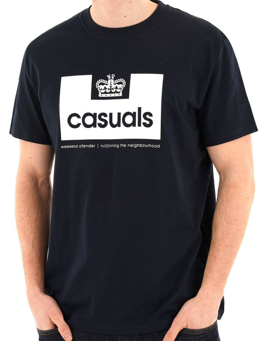 Weekend Offender Casuals City Series T-shirt Navy