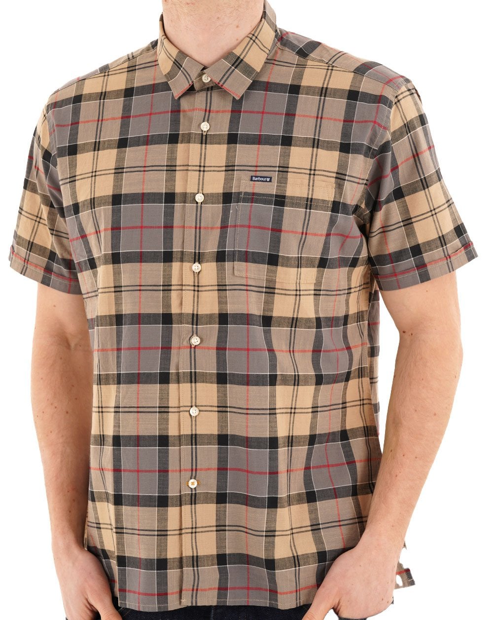 Barbour Harris Tailored Shirt Dress Tartan