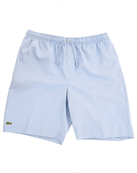 Lacoste Sport Diamond Drawstring Shorts Sky Blue