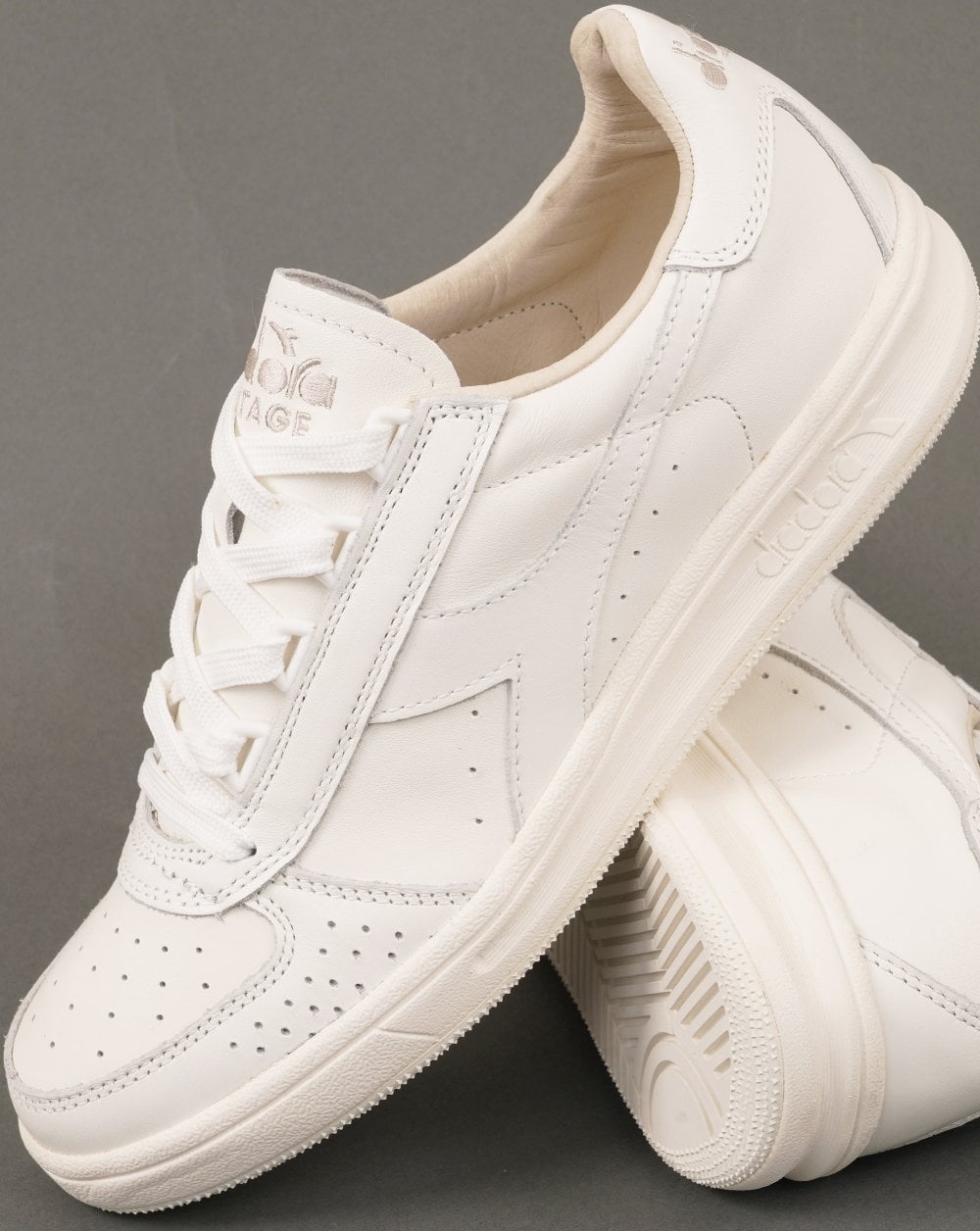 Diadora B Elite 84 Italia Trainers White/White