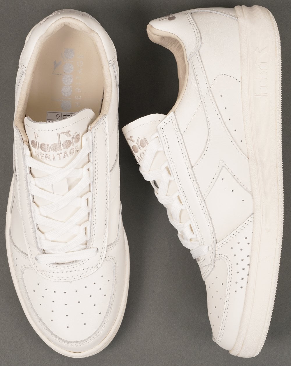 Diadora B Elite 84 Italia Trainers White/White