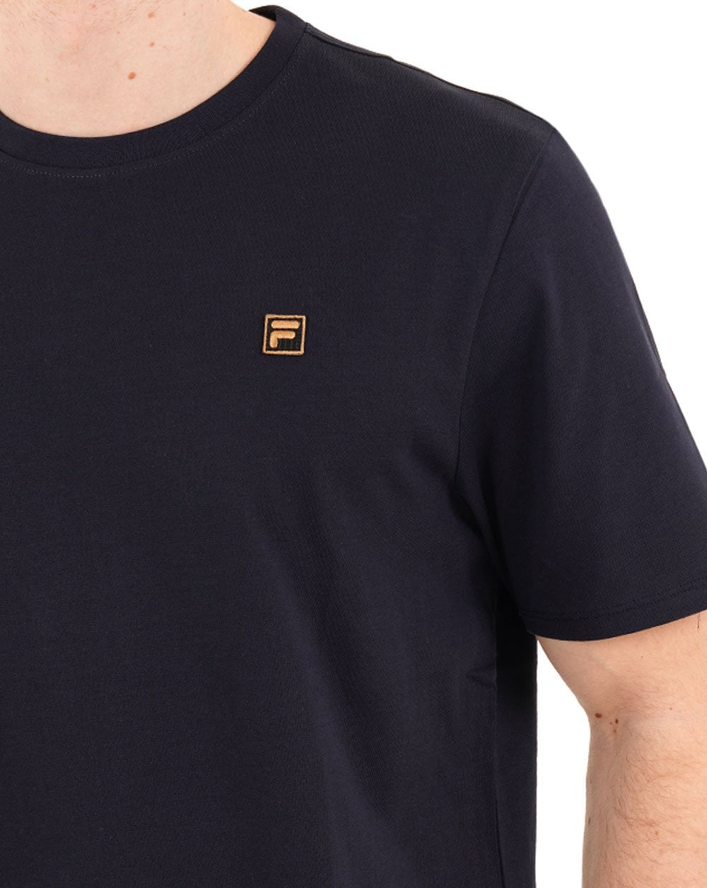 Fila Gold Yaxley T Shirt Dark Navy