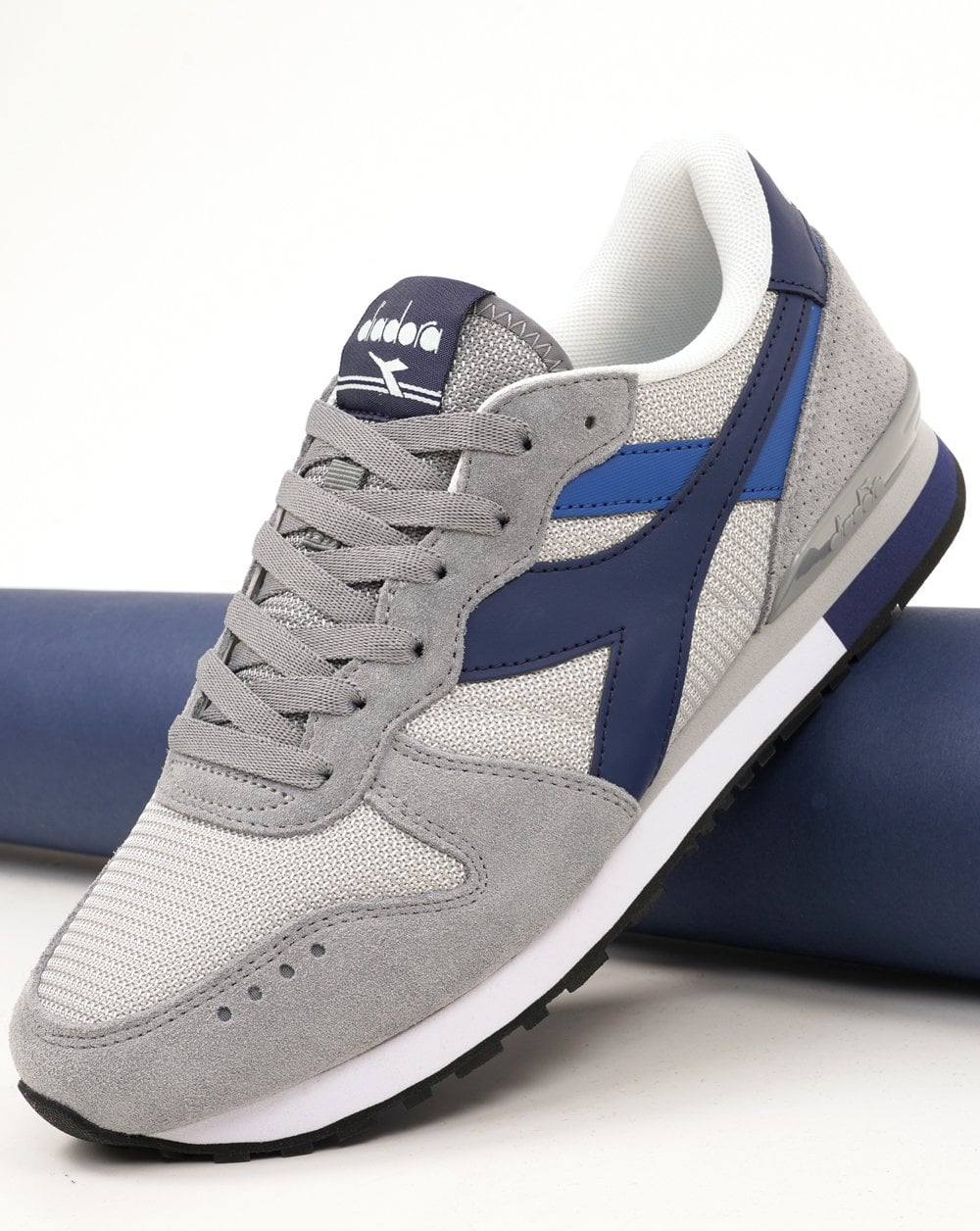 Diadora Camaro M2 Trainers Ultimate Grey/Lapis Blue