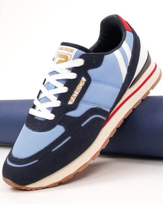 Patrick Brondby Trainers Navy Sky