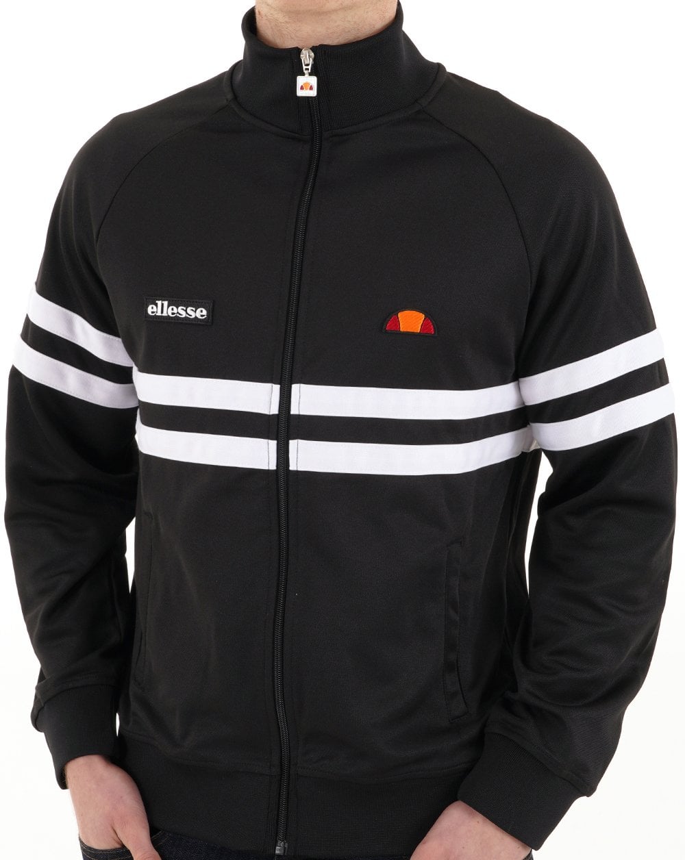 Ellesse Rimini Track Top Black/White