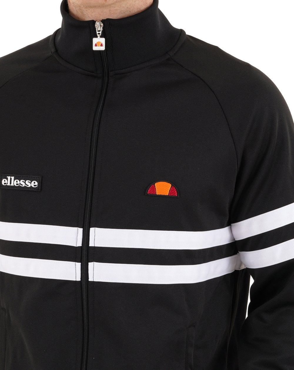 Ellesse Rimini Track Top Black/White