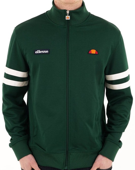 Ellesse Roma Track Top Dark Green/White